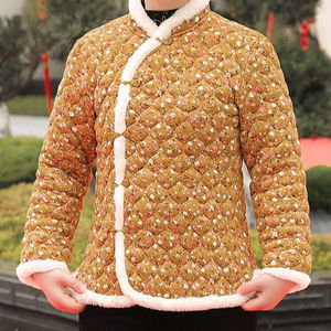 最新款妈妈棉袄中国风大花袄仿古棉袄国潮女装中国风民族风棉服