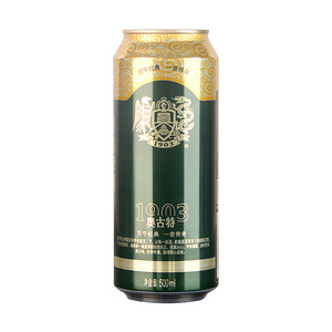 青岛啤酒 包装奥古特精酿啤酒 500ml*12罐整箱奥古特听装