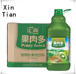 汇源果汁系列猕猴桃汁2.5l/6桶装