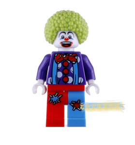 乐高小丑人仔头
