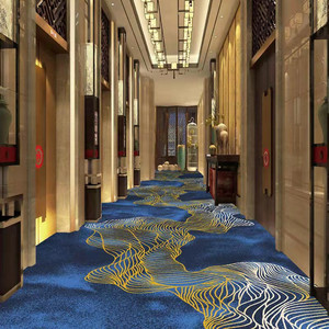 印花酒店地毯宾馆客房走廊整卷全铺满铺地毯卧室客大厅大面积商用