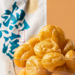 罗定肥四皱纱鱼腐476g袋装广东地标省级非遗油炸鱼丸鱼豆腐面筋