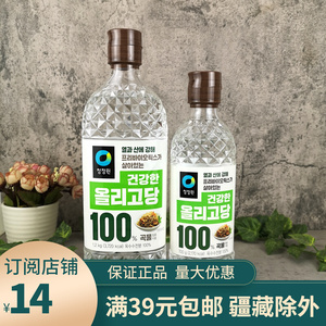 韩国进口清净园低聚糖糖稀玉米低聚糖浆新包装