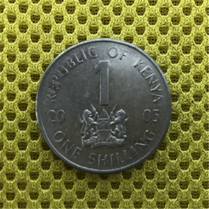外国硬币钱币收藏 肯尼亚1先令 肯雅塔版