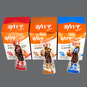 劲仔手撕肉干香辣味麻辣风干肉条湖南零食独立包装真鸭肉脯