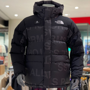 thenorthface北面户外韩国代购21冬男防风防水骷髅头鹅绒羽绒服