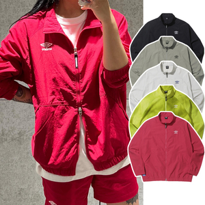 umbro茵宝韩国代购23春夏男女情侣立领防风透气运动休闲夹克外套