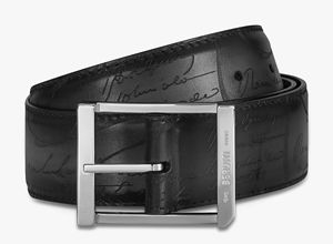 原装伯尔鲁帝berluti男士第一威尼斯40mm腰带皮带休闲c0076-v2