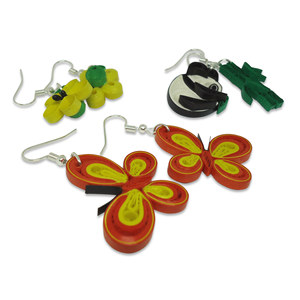 【瑞秋老奶奶】blue sheep 岩羊公益店 手工衍纸耳环