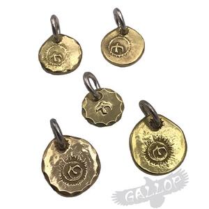 铁头的店高桥 iron head goros 18k金饼 s,m,l金饼项链用吊坠
