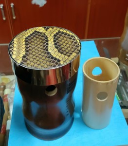 000人付款淘宝圆筒二胡高档专业演奏大筒成品筒子蒙皮