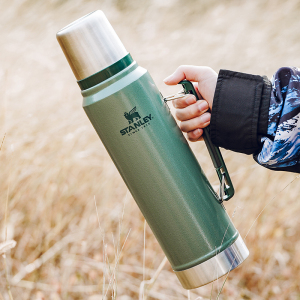 stanley史丹利保温壶304不锈钢真空大容量水壶复古户外旅游便携家