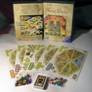 【惑星桌游】 巴黎圣母院 notre dame(绝版)