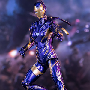 现货中动漫威小辣椒手办关节可动钢铁侠情侣模型复仇者联盟4玩具