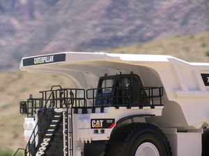 特价1/50 CAT卡特797F卡车工程车矿山自卸运输车合金模型55243