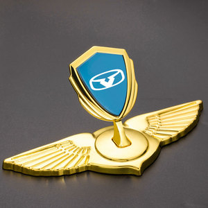 凯翼x3 x5炫界pro立标装饰改装件外观汽车用品金属个性机盖车标贴