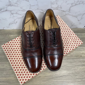 mcxzc0006淘宝silvano lattanzi 郎丹泽 男士 系带正装黑色布洛克