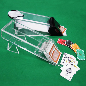 发牌机百家乐道具有盖发牌器德州扑克专用斗地主卜克发牌靴18副