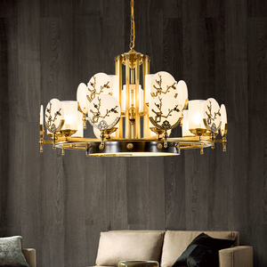 全铜云石灯灯具