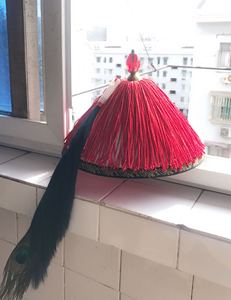 上海出租清朝官帽兵帽/太监帽鞑子帽/ 雍正王朝清兵帽/王爷凉帽