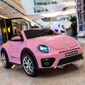 儿童电动车四轮男女宝宝粉色公主婴幼儿玩具车可坐人遥控小孩汽车