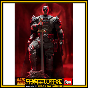 ssr 复仇骑士 ssc002 闪点蝙蝠侠 1/12可动人偶