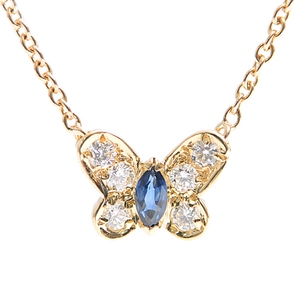 梵克雅宝蝴蝶钻石项链