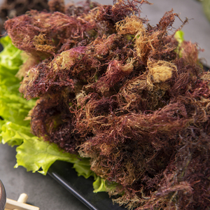 青岛鸡毛菜紫红色海石花菜岩衣水晶凉粉石花膏冻菜蒿子冻海毛菜冻