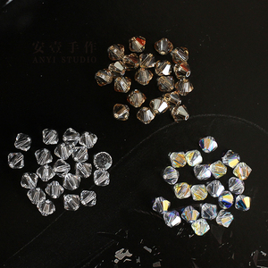施华洛世奇菱形珠5328施家水晶钻奥地利进口diy散珠手工串珠法绣