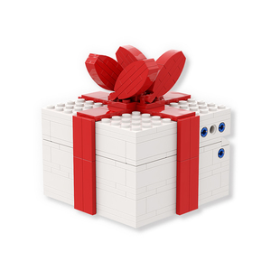 拼装乐高积木 七夕情人节礼物 求婚订婚戒指盒首饰盒 6339339礼盒