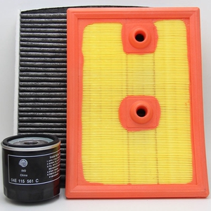 ea211保养三滤途安l途观l新帕凌渡途岳朗逸1.4t机滤空调空气滤芯