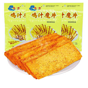 鸡汁魔片辣条80后90后怀旧休闲食品麻辣片鸡汁馍片新疆飞飞美食