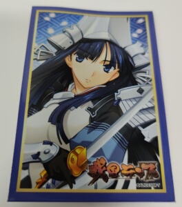 【萌风堂】战国兰斯 上杉谦信 日版卡套 购满200免费赠送