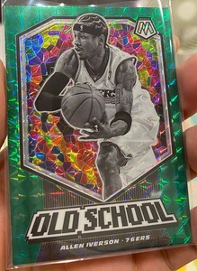 【山姆卡铺】nba球星卡 allen iverson ai 艾弗森 mosaic 亮面