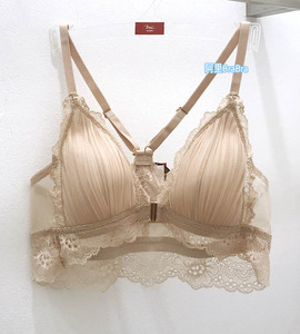 全新泰国bsc肤色 蕾丝花边 无插垫无插垫 美背前扣文胸 泰国代购