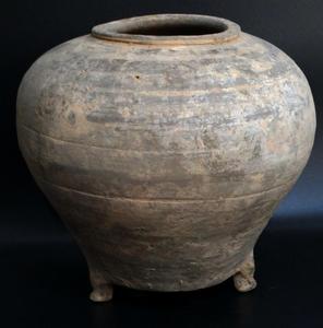 汉代出土古陶罐