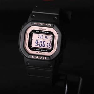 【G表弟】 BABY-G 新款 女生方块 光能电波进阶款 防水卡西欧手表