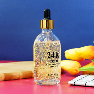 24k黄金精华液 玻尿酸原液收缩毛孔面部提亮肤色保湿补水紧致正品