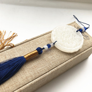 古风汉服五福临门玉佩腰佩挂件流苏 中式旗袍压襟流苏腰间配饰