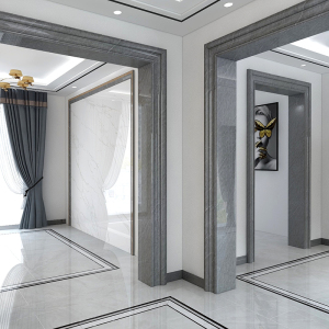 门套包边线成品定制门框门洞阳台垭口装饰边框瓷砖仿大理石材8cm