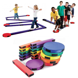 台湾格乐普平衡桥组合早教儿童感统体能训练器材全套独木桥教玩具