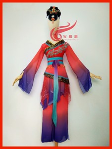 北京舞 蹈学院吴灵薇古典舞貂蝉诉舞蹈服装服饰演出服表演服