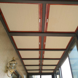绍兴玻璃屋顶阳光房防晒窗帘阳台遮阳天棚天窗顶棚遮光隐形蜂巢帘