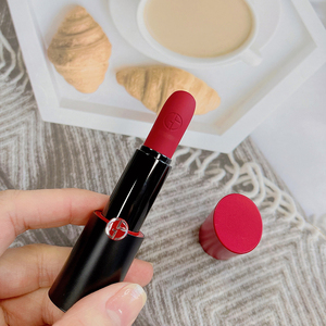 乐妆洋品店 armani阿玛尼新款丝绒哑光挚爱唇膏口红 400#复古红