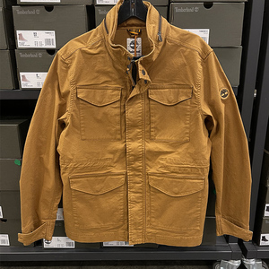 可可欣雨timberland 添柏岚夹克男春季新品领含帽口袋工装款外套