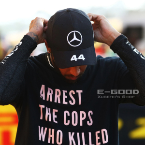 现货梅赛德斯benz奔驰amg车队f1赛车手汉密尔顿可调节棒球帽子