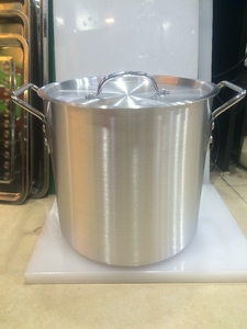 佑牌特厚不粘铝桶 铝汤桶粥桶汁桶 高身铝锅 大容量商用加厚铝桶