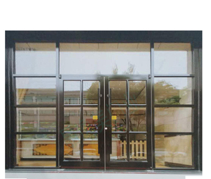 肯德基门厂家南昌定制欧式式别墅门店面铝合金格子门咖啡馆门