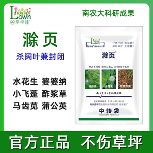 阔叶除草剂滁页水花生婆婆纳酢浆草阔叶杂草克星草坪专用灭草剂