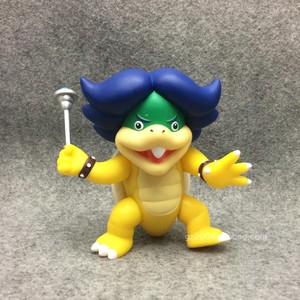 超级玛丽 马里奥 路威 莫顿 伊吉 搪胶公仔摆件 现货包邮